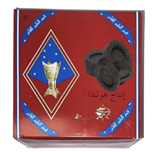 faham al khaleej instant charcoal briquettes – smokeless quick lighting (80 pieces)